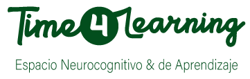 logo time4learning espacio neurocognitivo y de aprendizaje